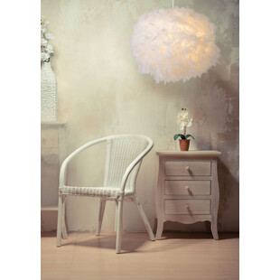 Lampa wisząca Goosy Soft - nowoczesny design, biały kolor | Lucide