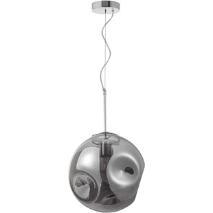 Lampa wisząca Naymar | Kula szklana, dymione szkło - Decolab24