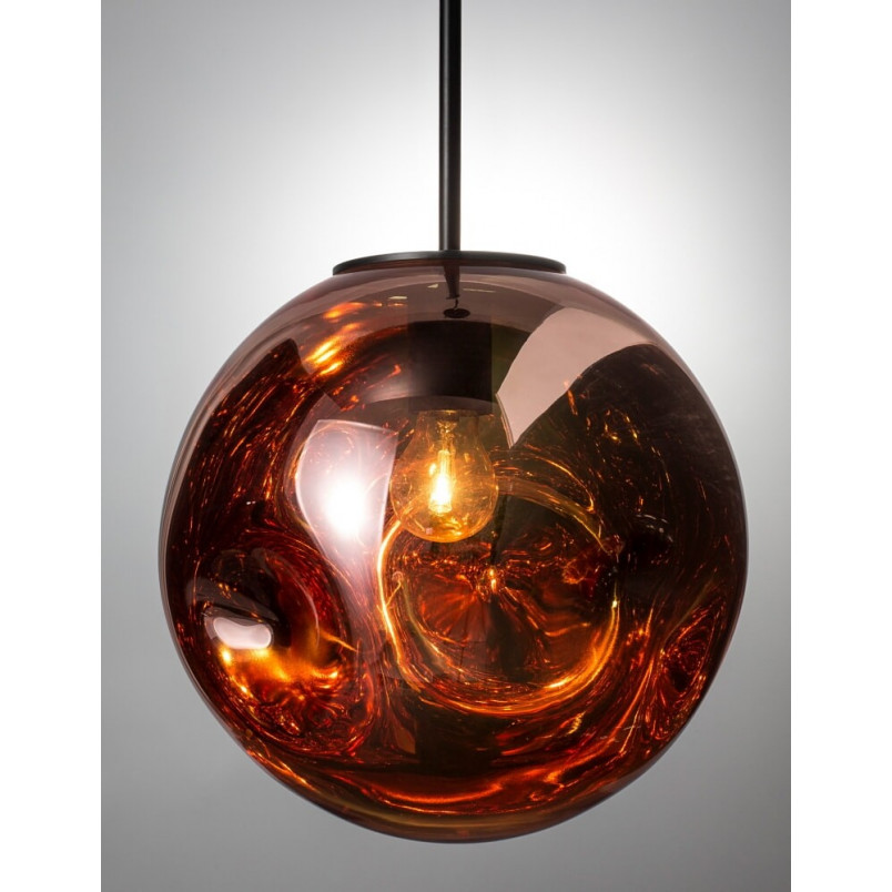 Lampa Wisząca Miedziana Naymar 30cm | Elegancki Design