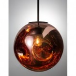 Lampa Wisząca Miedziana Naymar 30cm | Elegancki Design