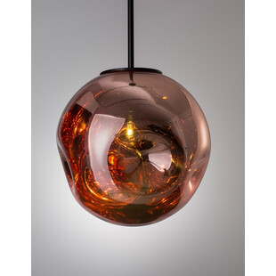Lampa Wisząca Miedziana Naymar 30cm | Elegancki Design