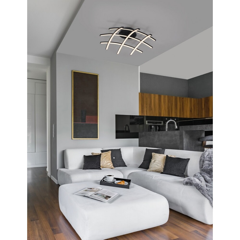 Plafon LED Vinar 59cm | Nowoczesne oświetlenie - Decolab24