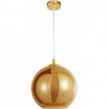Lampa wisząca Lavizzo - złota kula szklana | Decolab24