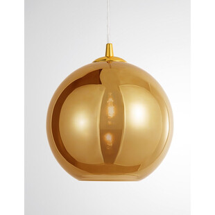 Lampa wisząca Lavizzo - złota kula szklana | Decolab24