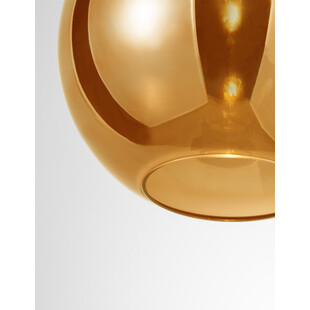 Lampa wisząca Lavizzo - złota kula szklana | Decolab24