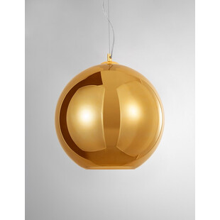 Lampa wisząca złota Lavizzo 35cm | Szkło, E27 | Decolab24
