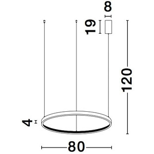 Lampa wisząca Danzio LED - Elegancki design | Decolab24
