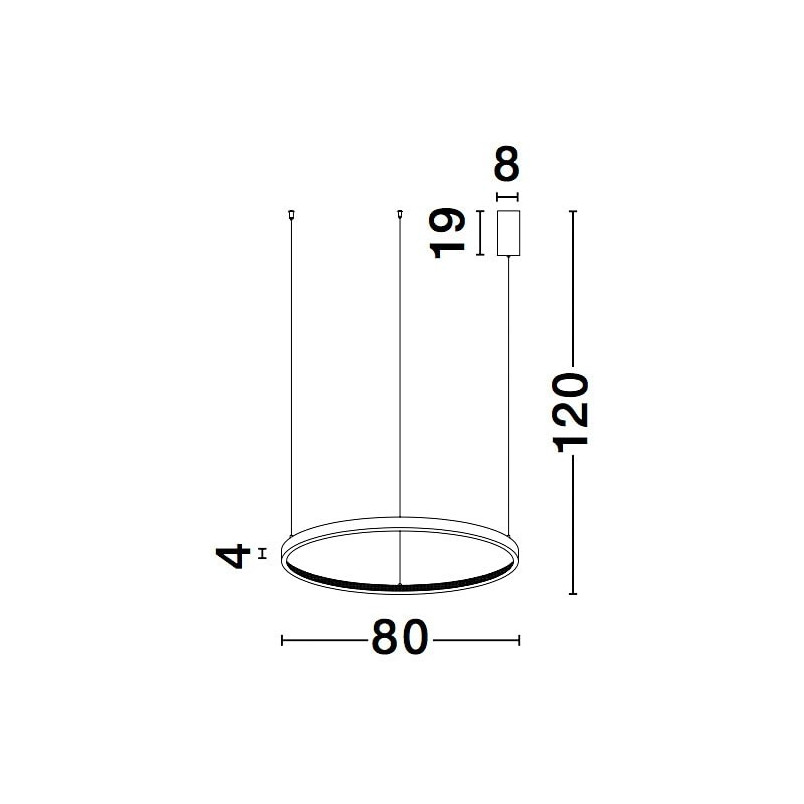 Lampa wisząca Danzio LED - Elegancki design | Decolab24