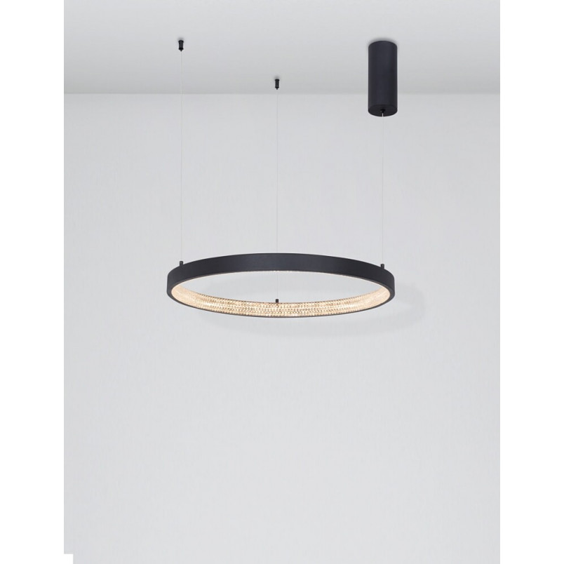 Lampa Wisząca Danzio LED Czarna | Elegancki Design