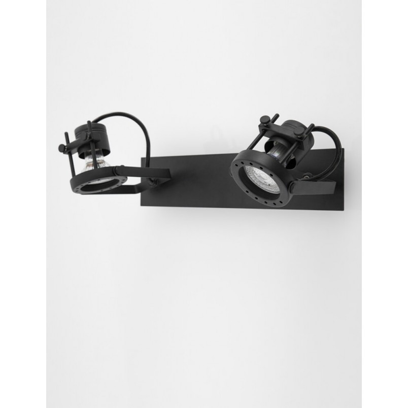 Reflektor sufitowy Valso II LED - Loftowy design, 2xGU10