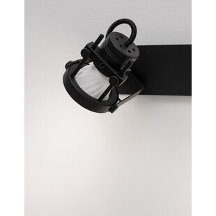 Reflektor sufitowy 4 punktowy Valso IV LED czarny | Decolab24