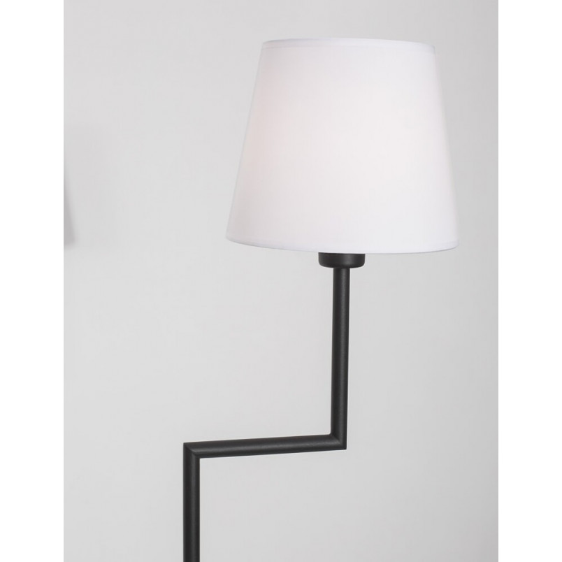 Lampa podłogowa Bonso | Biała i Czarna | Decolab24