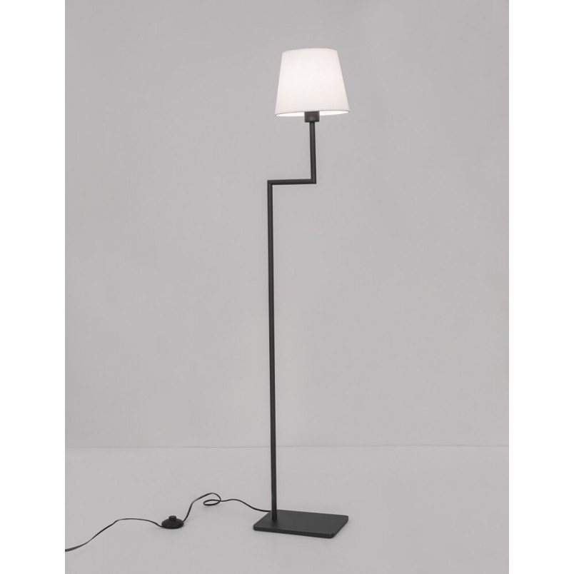Lampa podłogowa Bonso | Biała i Czarna | Decolab24
