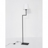 Lampa podłogowa Bonso | Biała i Czarna | Decolab24