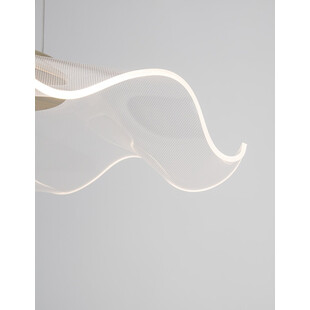 Lampa wisząca Dermino 50 LED złota | Nowoczesny design