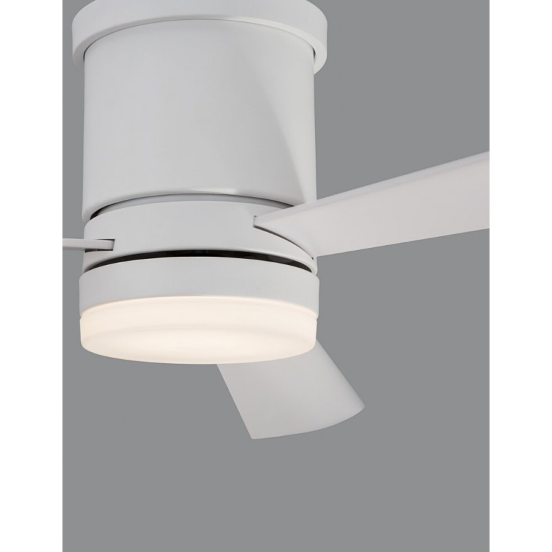 Lampa sufitowa z wiatrakiem Killy | LED, biała, skandynawska