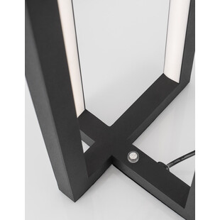 Lampa stołowa LED Rossio czarna | Nowoczesny design Decolab24