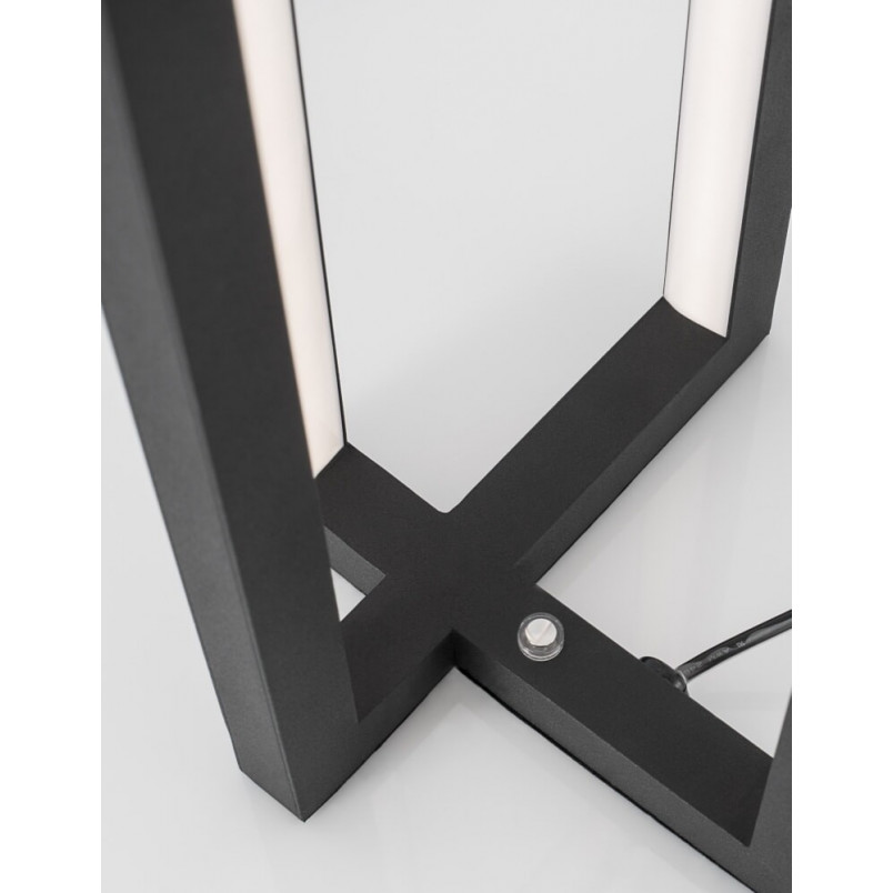 Lampa stołowa LED Rossio czarna | Nowoczesny design Decolab24