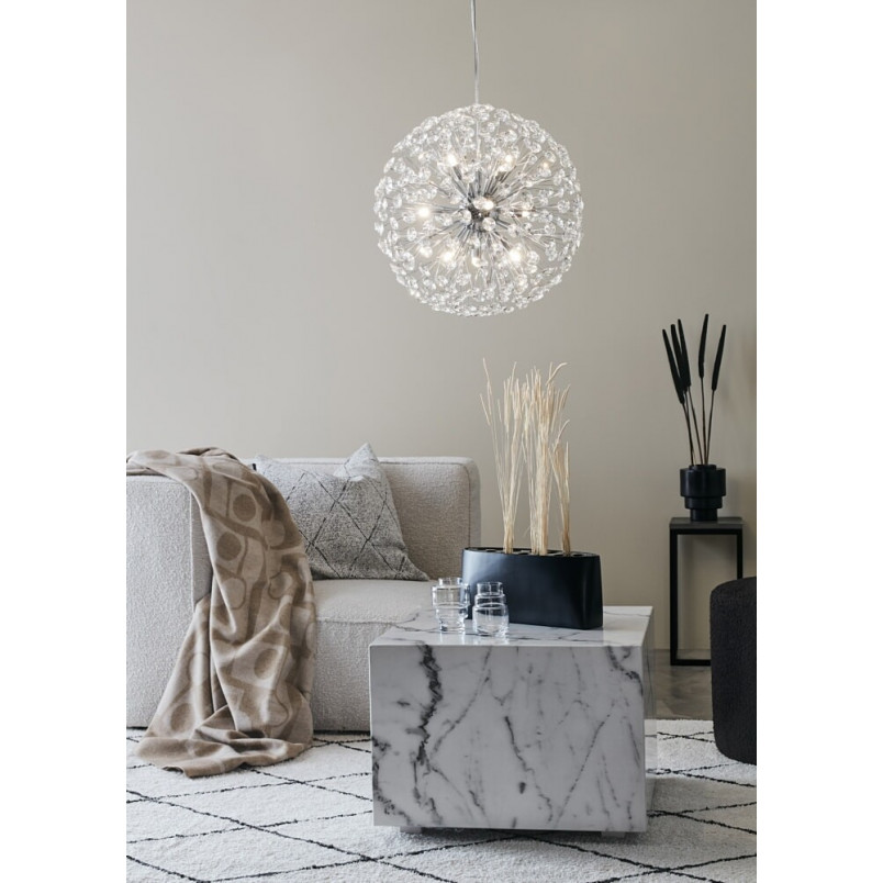 Lampa wisząca Bolid - Kryształowa Kula Glamour | Markslojd