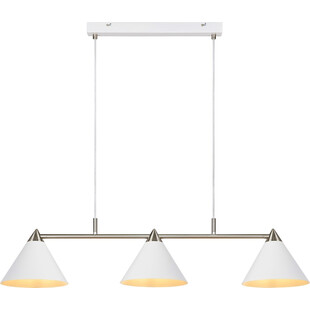Lampa wisząca Klint biało-stalowa | Markslojd - 98cm