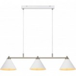 Lampa wisząca Klint biało-stalowa | Markslojd - 98cm