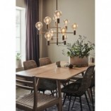 Lampa Wisząca Glamour Paris | 10 Punktów, Mosiądz | Markslojd