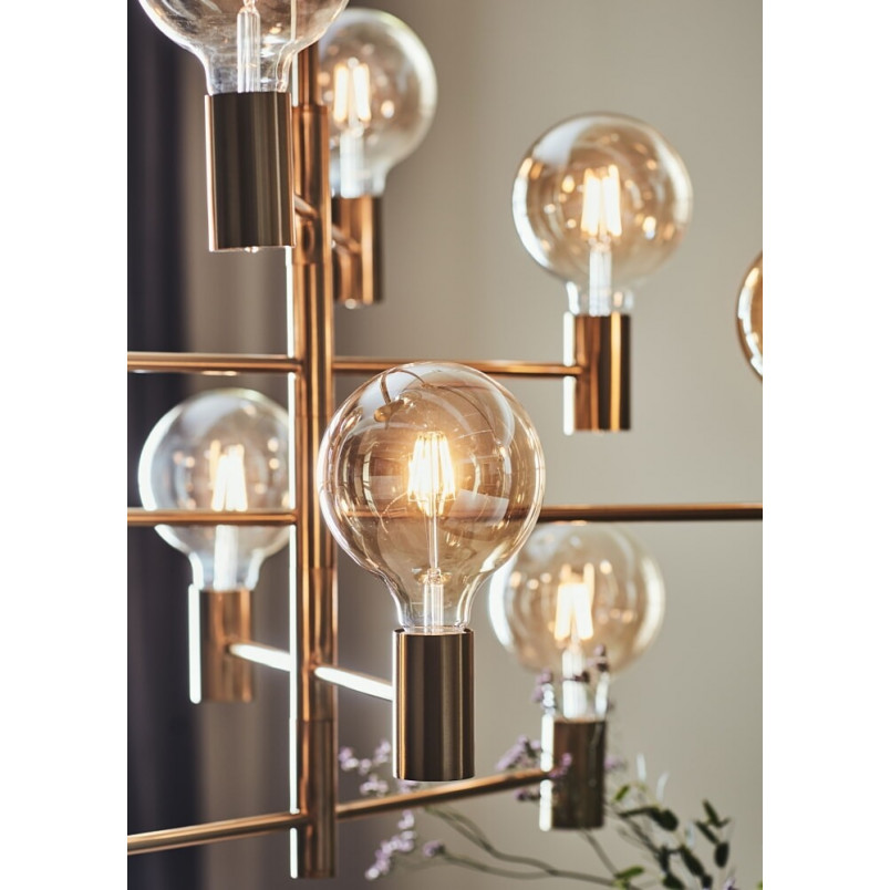 Lampa Wisząca Glamour Paris | 10 Punktów, Mosiądz | Markslojd