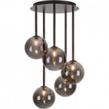 Lampa Sufitowa Universe V | Markslojd - Szkło Dymione