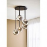 Lampa Sufitowa Universe V | Markslojd - Szkło Dymione