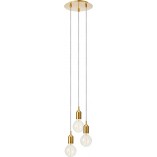 Lampa wisząca Bronx III - Mosiądz, E27 | Markslojd