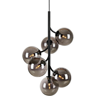 Lampa wisząca szklane kule Callisto 45 szkło dymione marki Markslojd