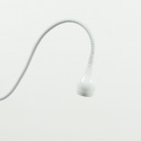 Kinkiet minimalistyczny z kablem Drop LED Biały Nordlux do sypialni