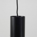 Lampa wisząca tuba Ruben czarna | Markslojd - Minimalistyczny design