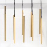 Lampa wisząca Nowodvorski Laser X - Mosiądz i Czarny | Eleganckie oświetlenie