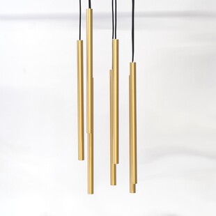 Lampa wiszące tuby glamour Laser 30 Czarny/Mosiądz marki Nowodvorski