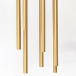 Lampa Wisząca Nowodvorski Laser VII | Mosiądz Czarny | Tuby