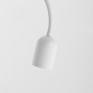 Kinkiet Maja LED biały z abażurem | TK Lighting