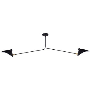 Lampa sufitowa na wysięgnikach Crane II czarna marki Step Into Design