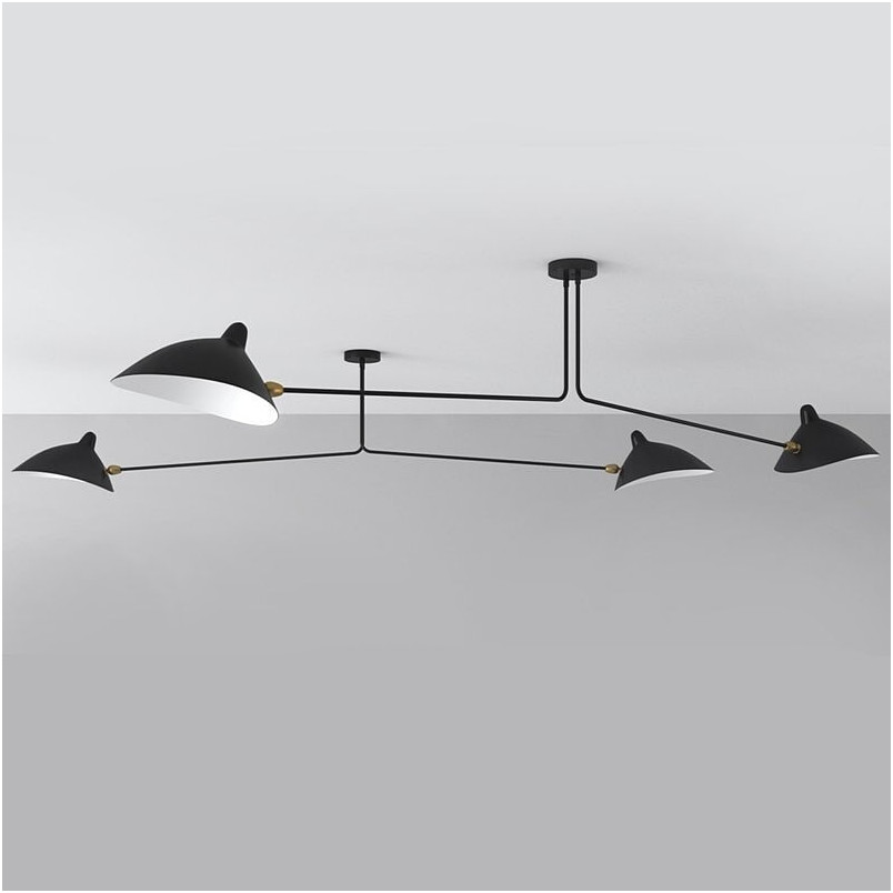 Lampa sufitowa Crane II czarna | Step Into Design