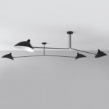 Lampa sufitowa Crane II czarna | Step Into Design