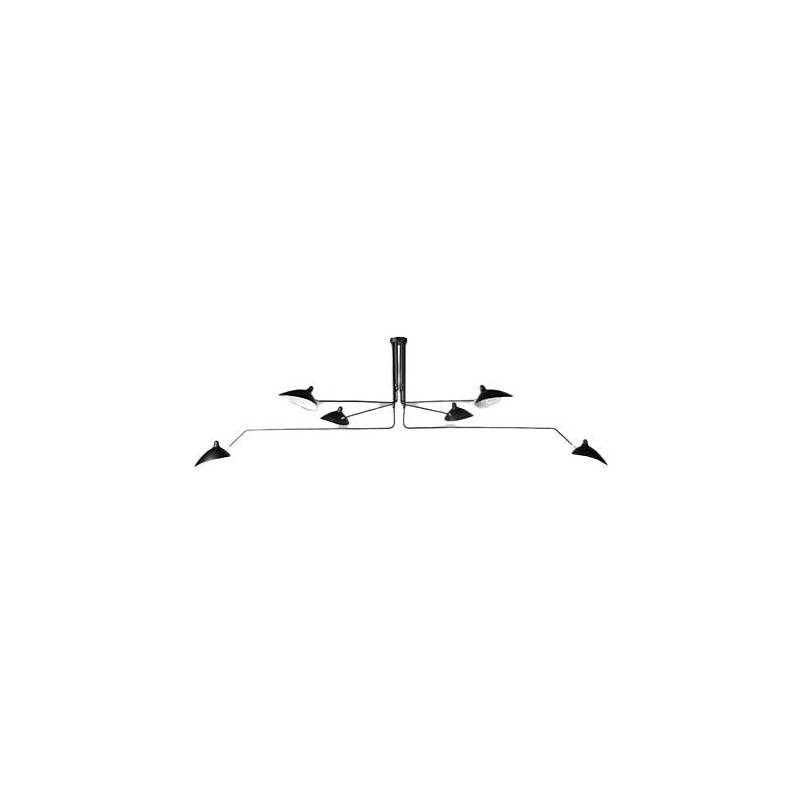 Lampa Sufitowa Crane VI Czarna - Step Into Design | Loftowa