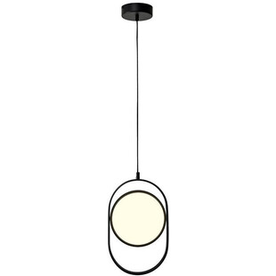 Lampa wisząca Elipse LED czarna | Step Into Design