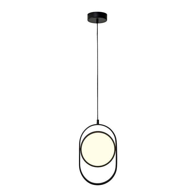 Lampa wisząca Elipse LED czarna | Step Into Design