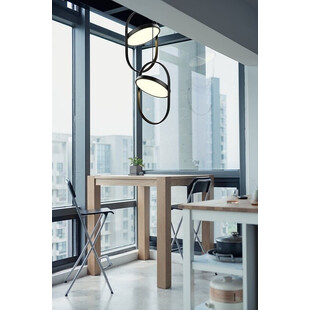 Lampa wisząca Elipse LED czarna | Step Into Design