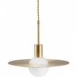 Lampa wisząca glamour Jupiter | Biało-złota | Step Design