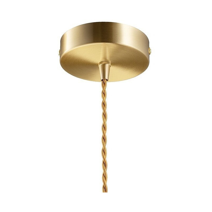 Lampa wisząca glamour Jupiter | Biało-złota | Step Design