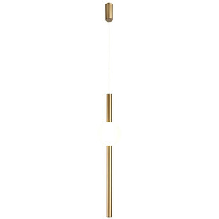 Lampa wisząca tuba glamour mosiężna Step - O-line LED