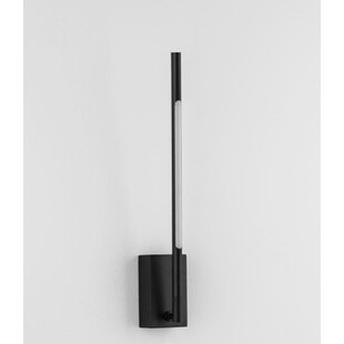 Kinkiet LED Daren czarny - Minimalistyczny design | Decolab24