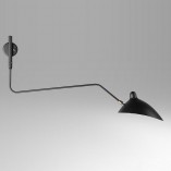 Kinkiet industrialny Crane czarny | Step Into Design
