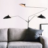 Lampa podłogowa Crane czarna | Step Into Design